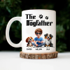 The Dogfather 3D Pet Lover - Personalized Mug