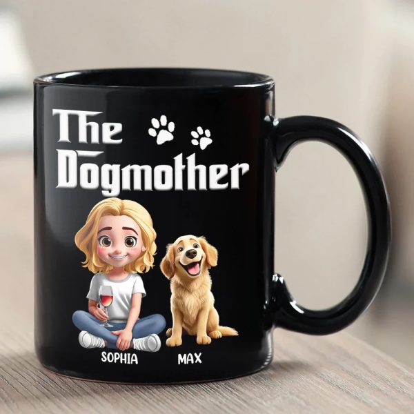 The Dogfather 3D Pet Lover - Personalized Mug