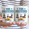 The Dogfather My Children Have Four Legs And Fur - Personalized Mug The Dogfather My Children Have Four Legs And Fur - Personalized Mug