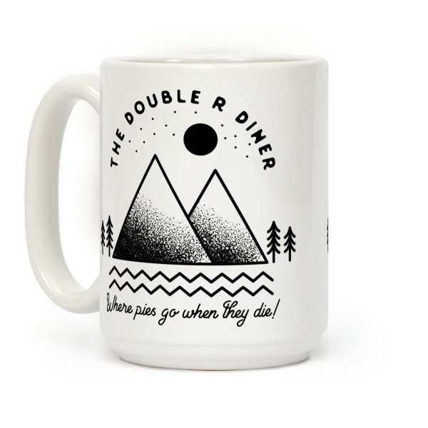The Double R Diner Black Coffee Mug