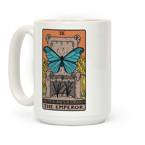 The Emperor Butterfly Tarot Coffee Mug The Emperor Butterfly Tarot Coffee Mug