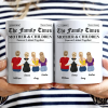 The Family Times Mother And Daughters Sons Newspaper Theme - Personalized Mug The Family Times Mother And Daughters Sons Newspaper Theme - Personalized Mug