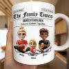 The Family Times Newspaper Theme - Personalized Mug The Family Times Newspaper Theme - Personalized Mug