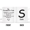 The Grandparent Code Heart Symbol Custom Mug - Personalized Custom Coffee Mug - GRM044_MG The Grandparent Code Heart Symbol Custom Mug - Personalized Custom Coffee Mug - GRM044_MG