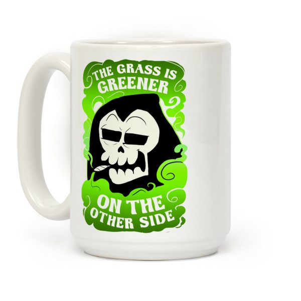 The Grass Is Greener On The Other Side Coffee Mug The Grass Is Greener On The Other Side Coffee Mug