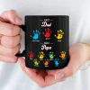 The Greatest Gift I Ever Received Was Having You As My Dad - Family Personalized Custom Black Mug - Father's Day, Gift For Dad, Grandpa The Greatest Gift I Ever Received Was Having You As My Dad - Family Personalized Custom Black Mug - Father's Day, Gift For Dad, Grandpa