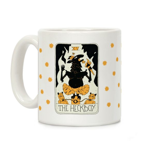 The Heckboy Tarot Card Coffee Mug The Heckboy Tarot Card Coffee Mug