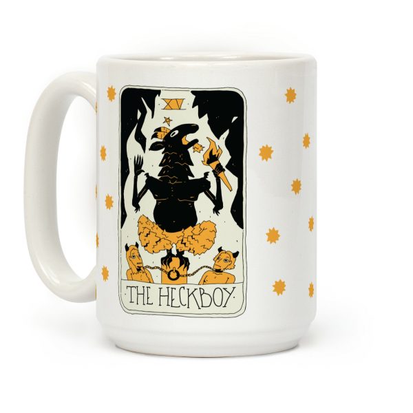 The Heckboy Tarot Card Coffee Mug The Heckboy Tarot Card Coffee Mug
