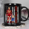 The Hero Dad 04dnhn050523TM Personalized Black Mug