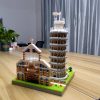 The Leaning Tower of Pisa Euro Constrution Micro Mini Building Blocks