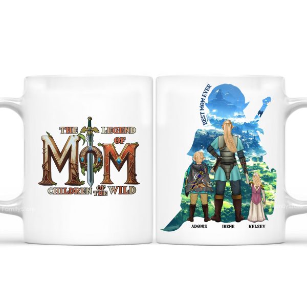 The Legend Of Mom Zelda - Personalized Mug - Gift for Mom | CL07 NH96