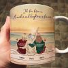 The Love Between A Mother And Daughter Is Forever Gift For Mom - Personalized Mug The Love Between A Mother And Daughter Is Forever Gift For Mom - Personalized Mug