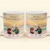 The Love Between A Mother And Daughter Is Forever Gift For Mom - Personalized Mug The Love Between A Mother And Daughter Is Forever Gift For Mom - Personalized Mug