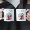 The Love Between A Mother & Daughters - Personalized Mug The Love Between A Mother & Daughters - Personalized Mug