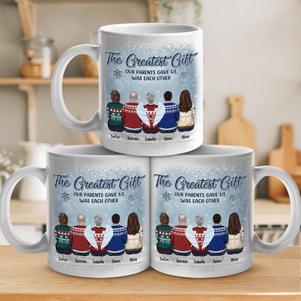 The Love Between Brothers And Sisters - Family Personalized Custom Mug - Christmas Gift, Gift For Siblings, Brothers, Sisters The Love Between Brothers And Sisters - Family Personalized Custom Mug - Christmas Gift, Gift For Siblings, Brothers, Sisters