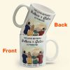 The Love Between Brothers & Sisters Is Forever - Personalized Mug The Love Between Brothers & Sisters Is Forever - Personalized Mug