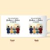 The Love Between Brothers & Sisters Is Forever - Personalized Mug The Love Between Brothers & Sisters Is Forever - Personalized Mug