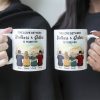 The Love Between Brothers & Sisters Is Forever - Personalized Mug The Love Between Brothers & Sisters Is Forever - Personalized Mug