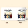 The Love Between Brothers & Sisters Is Forever - Personalized Mug The Love Between Brothers & Sisters Is Forever - Personalized Mug