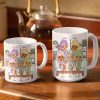 The Love Between Mother And Daughter - Gift For Mom - Personalized Custom White Edge-to-Edge Mug The Love Between Mother And Daughter - Gift For Mom - Personalized Custom White Edge-to-Edge Mug