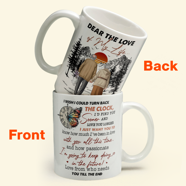 The Love Of My Life - Personalized Mug The Love Of My Life - Personalized Mug