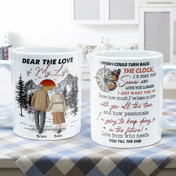 The Love Of My Life - Personalized Mug The Love Of My Life - Personalized Mug