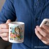 The Mad Hatter Tea Party Personalized Mug, Vintage 1860s Alice's Adventure in Wonderland The Mad Hatter Tea Party Personalized Mug, Vintage 1860s Alice's Adventure in Wonderland