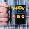 The Man With The Greatest Balls Personalized Black Mug-Gift For Dad-3OHDT010623 The Man With The Greatest Balls Personalized Black Mug-Gift For Dad-3OHDT010623