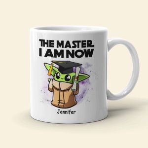 The Master I Am Now - Personalized White Mug