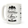 The Meowntains Are Calling & I Must Go Coffee Mug The Meowntains Are Calling & I Must Go Coffee Mug