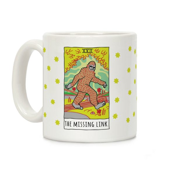 The Missing Link Bigfoot Tarot Coffee Mug The Missing Link Bigfoot Tarot Coffee Mug