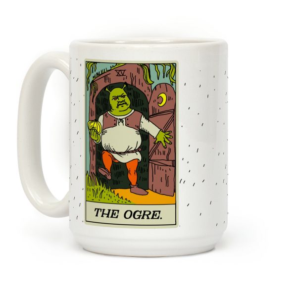 The Ogre Tarot Card Coffee Mug