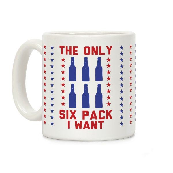 The Only Six Pack I Want Beer Coffee Mug