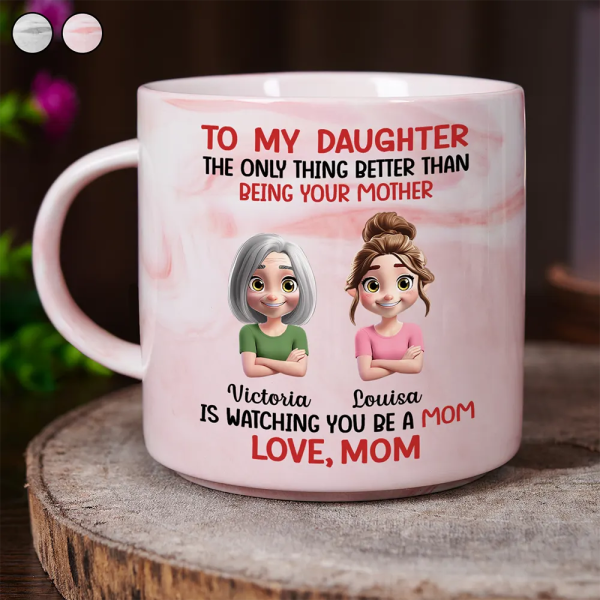 The Only Thing Better Than Being Your Mother Father - Personalized Marble Mug The Only Thing Better Than Being Your Mother Father - Personalized Marble Mug