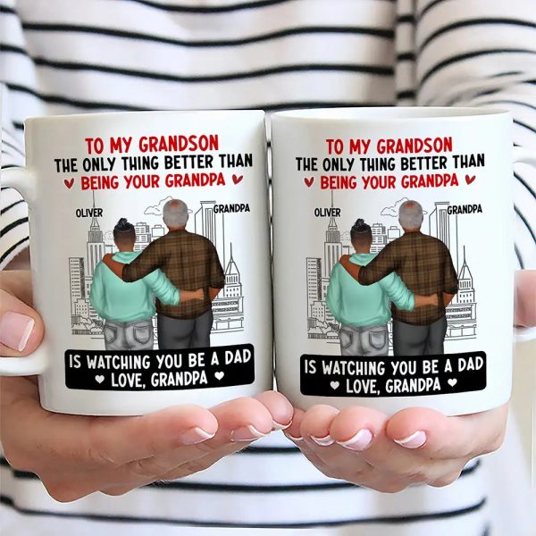 The Only Thing Better Than Being Your Parents Grandparents - Personalized Mug The Only Thing Better Than Being Your Parents Grandparents - Personalized Mug