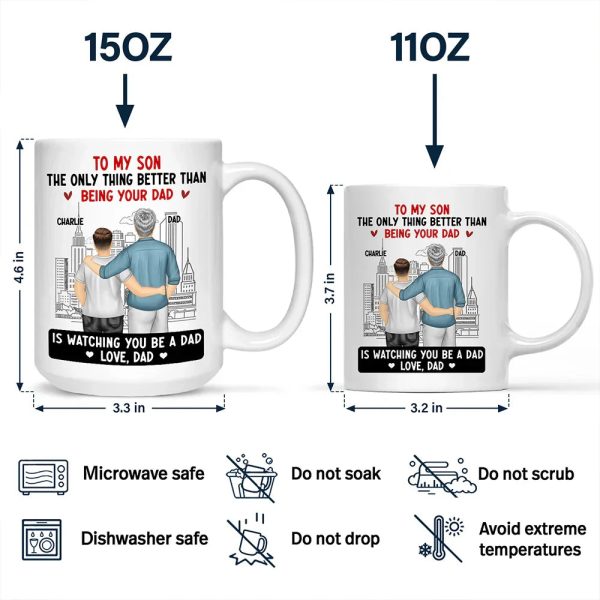 The Only Thing Better Than Being Your Parents Grandparents - Personalized Mug The Only Thing Better Than Being Your Parents Grandparents - Personalized Mug
