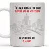 The Only Thing Better Than Having You As My Friend, Two Adult Males and Cityscape - Personalized Custom Coffee Mug - BST170_MG