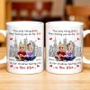 The Only Thing Better Than Having You As My Wife, Skyline and Cartoon Couple - Personalized Custom Coffee Mug - WIF049_MG