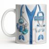 The Perfect Gift for Healthcare Heroes Featuring Medical Instruments - Personalized Custom Coffee Mug - DOC090_MG The Perfect Gift for Healthcare Heroes Featuring Medical Instruments - Personalized Custom Coffee Mug - DOC090_MG