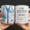 The Perfect Gift for Healthcare Heroes Featuring Medical Instruments - Personalized Custom Coffee Mug - DOC090_MG The Perfect Gift for Healthcare Heroes Featuring Medical Instruments - Personalized Custom Coffee Mug - DOC090_MG