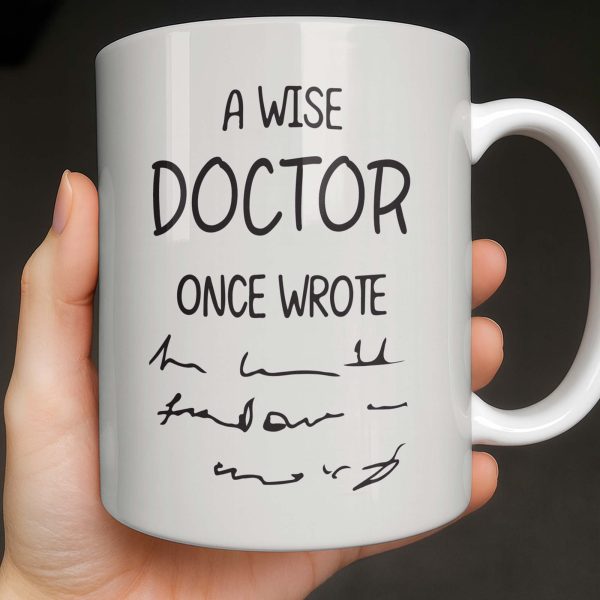 The Perfect Gift for Healthcare Heroes Featuring Medical Instruments - Personalized Custom Coffee Mug - DOC090_MG The Perfect Gift for Healthcare Heroes Featuring Medical Instruments - Personalized Custom Coffee Mug - DOC090_MG