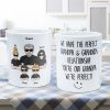 The Perfect Grandpa & Grandkid Relationship - Personalized Mug - Father's Day, Birthday Gift For Grandfather, Grandpa - From Grandkids, Grandchildren The Perfect Grandpa & Grandkid Relationship - Personalized Mug - Father's Day, Birthday Gift For Grandfather, Grandpa - From Grandkids, Grandchildren