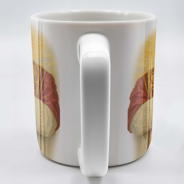 The Pope In Prayer, Religious Art - Personalized Custom Coffee Mug - FTH077_MG The Pope In Prayer, Religious Art - Personalized Custom Coffee Mug - FTH077_MG