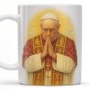 The Pope In Prayer, Religious Art - Personalized Custom Coffee Mug - FTH077_MG The Pope In Prayer, Religious Art - Personalized Custom Coffee Mug - FTH077_MG