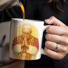 The Pope In Prayer, Religious Art - Personalized Custom Coffee Mug - FTH077_MG The Pope In Prayer, Religious Art - Personalized Custom Coffee Mug - FTH077_MG