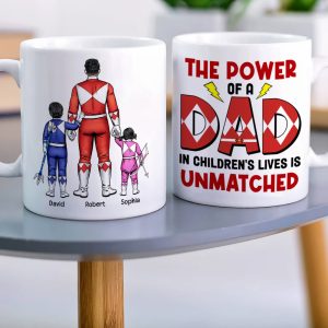 The Power Dad 07ACQN050523HH Personalized Family Mug