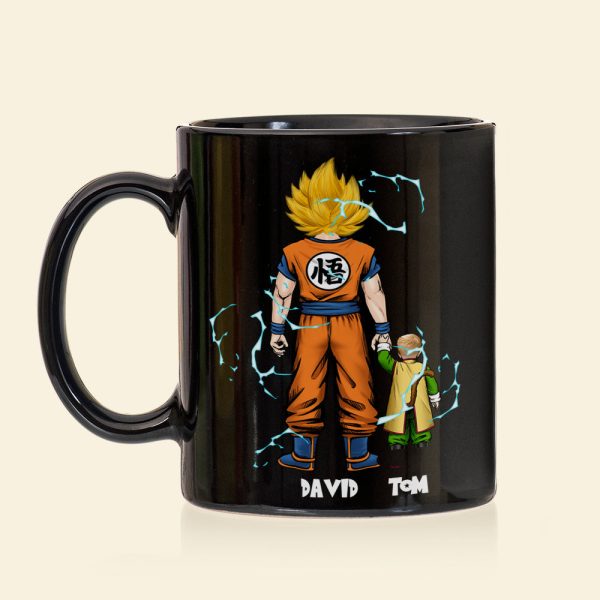 The Power Of Family 03QHDT051223HH Personalized Coffee Black Mug, Gifts For Dad The Power Of Family 03QHDT051223HH Personalized Coffee Black Mug, Gifts For Dad