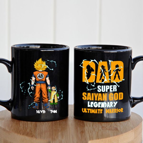 The Power Of Family 03QHDT051223HH Personalized Coffee Black Mug, Gifts For Dad The Power Of Family 03QHDT051223HH Personalized Coffee Black Mug, Gifts For Dad