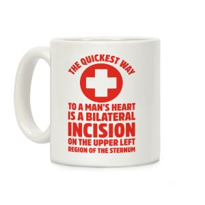 The Quickest Way To a Mans Heart Coffee Mug