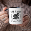 The Raven Poetry Club Edgar Allan Poe Personalized Mug, Dark Academia Bookish Gift with Custom Name The Raven Poetry Club Edgar Allan Poe Personalized Mug, Dark Academia Bookish Gift with Custom Name